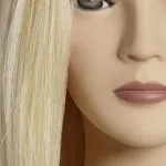 Elena 50cm - lutka za vježbu i takmičenje 100% prirodna dlaka - Image 3